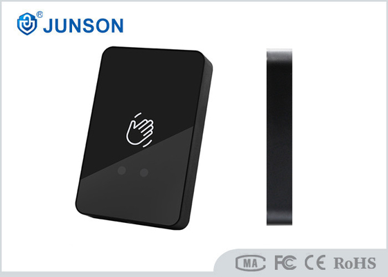Botón libre de la salida del tacto plástico negro del color para el sistema del control de acceso