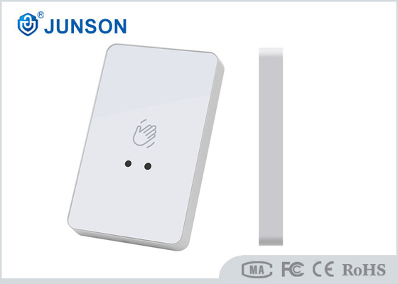 Botón de lanzamiento blanco de la puerta de Touchless del color del botón de la salida de la caja de la PC con salida de la señal