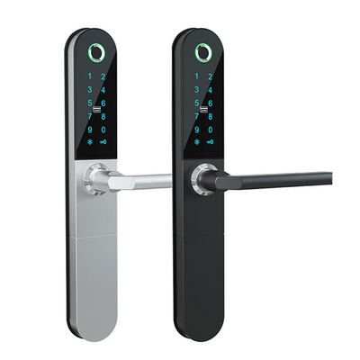 Cerradura de puerta elegante de Wifi de la huella dactilar de la seguridad del TT Smartlife con el telclado numérico
