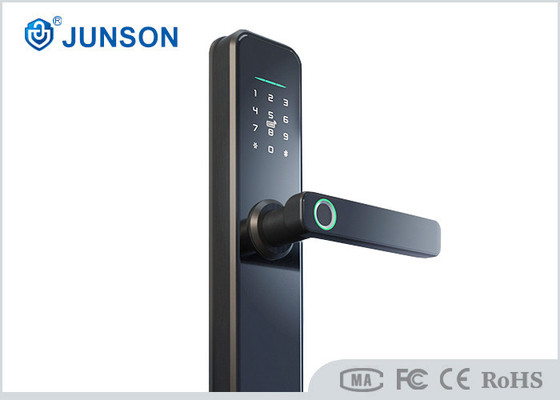 Cerradura de puerta anti del Smart Home de Fingerprint Password Lock Tuya del ladrón del metal de la aleación del cinc