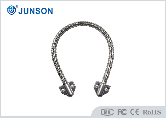 304 de acero inoxidable de cable de puerta de bucle con cabeza de aleación de zinc