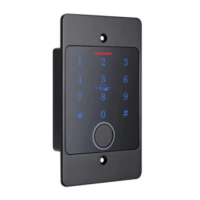 Control de acceso de huellas dactilares incorporado impermeable a metal