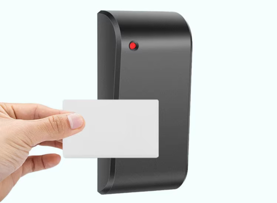Lector de tarjetas RFID de plástico impermeable, 125 kHz o 13,56 MHz opcional