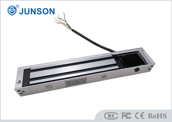 Bloqueo magnético de puerta única de 12-24V impermeable para 280kg / 600Lbs IP67