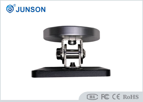 Sujetador electromagnético de puerta de acero inoxidable 304 con botón de liberación manual para funcionamiento de 12V/24V DC