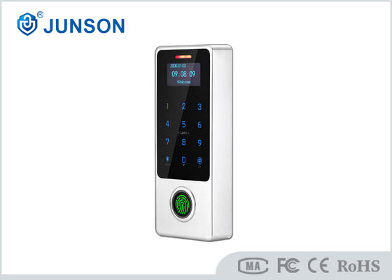 Lector inteligente de control de acceso RFID de huellas digitales con Tuya APP y pantalla OLED