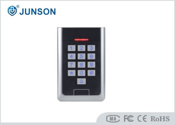 JS-K6903-K Autónomo IP67 Control de acceso impermeable teclado metálico Anti-Vandal EM Mifare Wiegand 3000 usuarios