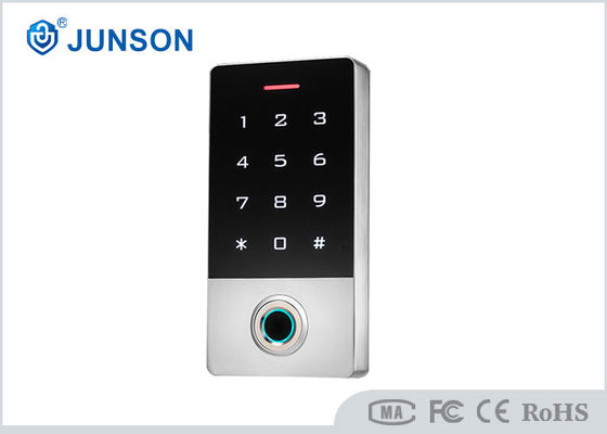Lector de teclado de control de acceso RFID de huellas dactilares IP68