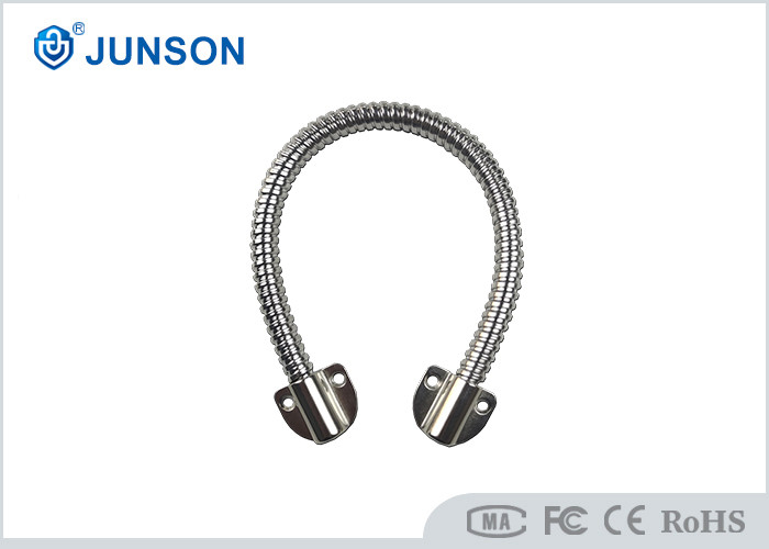 Cable de control de acceso de la cabeza de aleación de zinc bucle de puerta de acero inoxidable 400 mm Diámetro interno 10 mm