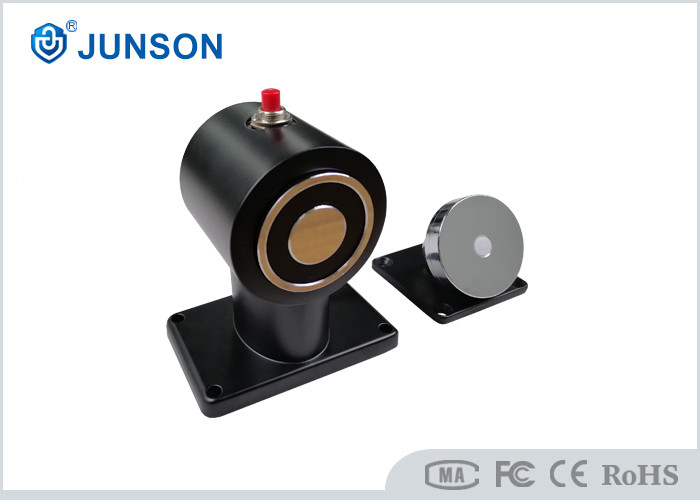 Asegure sus puertas a prueba de humo con nuestra doble tensión 12/24V de montaje en el suelo cerradura electromagnética 60kg fuerza de retención