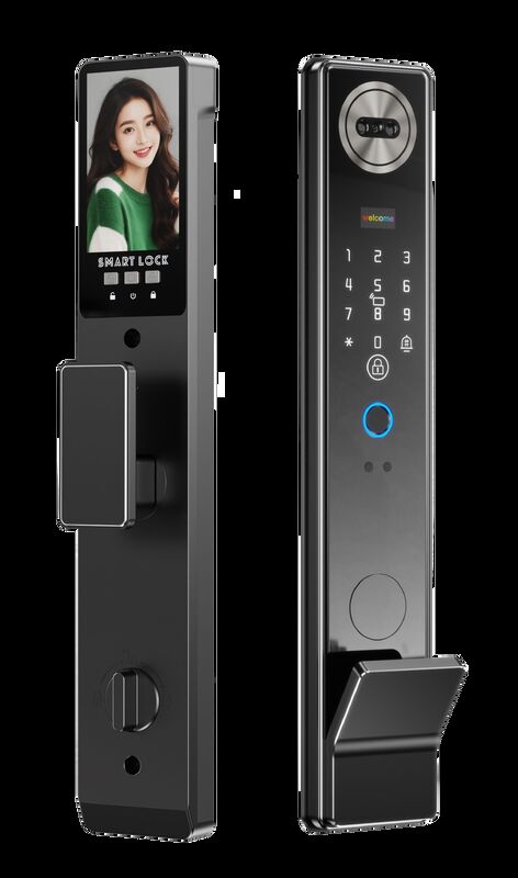 Bloqueo a prueba de agua TTlock Tuya App Impresión digital código de tarjeta llave cerradura de puerta inteligente