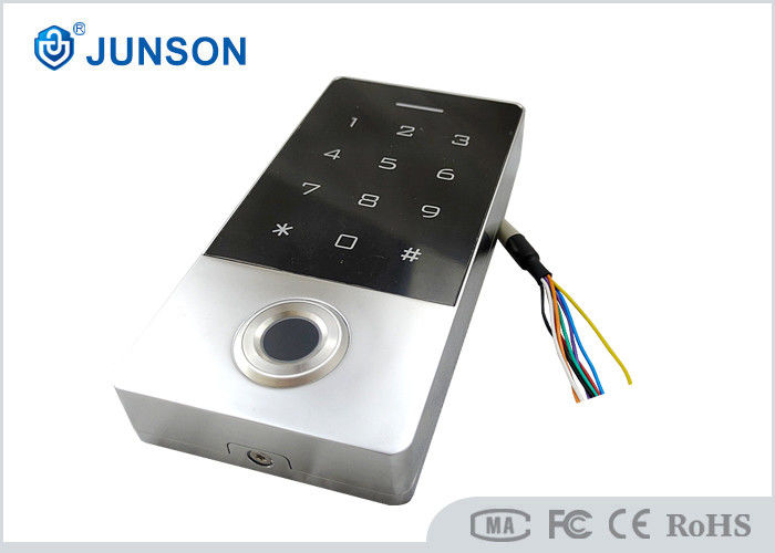 Lector de teclado de control de acceso RFID de huellas dactilares IP68