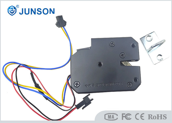 Longitud de acero eléctrica de la clavija de seguridad del alambre 26m m del titanio de la caja de la cerradura 12V DC del gabinete del color negro