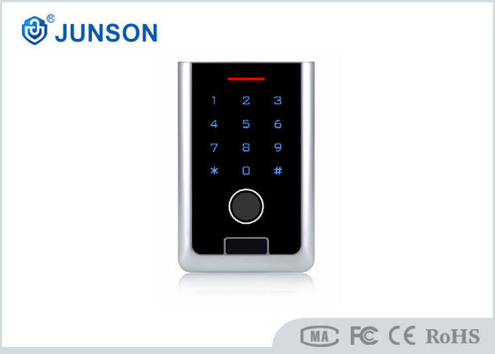 Control de acceso independiente de la huella dactilar del RFID con la caja metálica impermeable