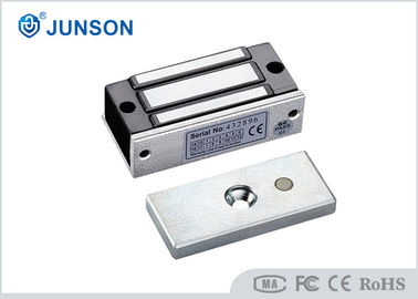 Pequeño acero electromágnetico de la cerradura del gabinete con el cinc que acaba 100lbs-JS-60