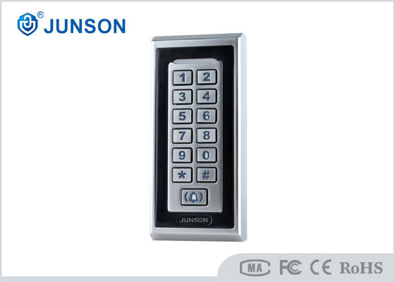 La llave impermeable y retroiluminada del metal abotona el regulador independiente JS-K353E del acceso del RFID