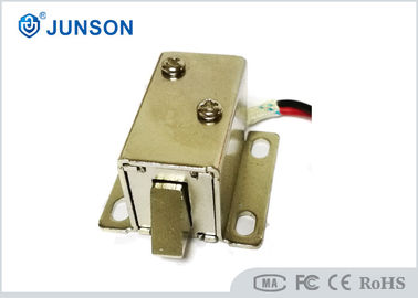 color plata eléctrico de la cerradura del gabinete de 12V DC para la puerta de cerradura electrónica del solenoide