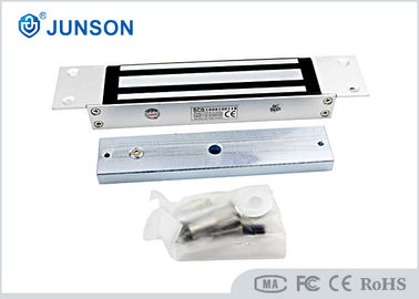 Seguridad 12V/24V de la cerradura magnética JS-350MS de la puerta del soporte de la mortaja con el sensor de la puerta