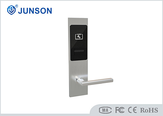 Acero inoxidable de la cerradura de puerta del hotel de la tarjeta de la frecuencia intermedia Temic 15mA con software libre