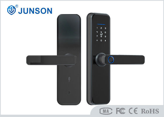 Cerradura de puerta anti del Smart Home de Fingerprint Password Lock Tuya del ladrón del metal de la aleación del cinc
