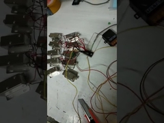 Casillero con candado eléctrico, candado de teclado con cable de 30 mm de largo y conector