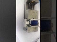 3.84W bloqueo de gabinete eléctrico seguro 12V acero de alta resistencia con sensor de estado de la puerta