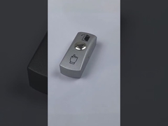 Zinc Alloy Small Door Exit Button With Back Box ,  No / Com Contact