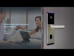 Cerraduras de tarjetas Rfid sin contacto de acero inoxidable 201, chapado FCC