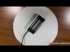 Acero de bloqueo de gabinete electromagnético pequeño con acabado de zinc 100lbs-JS-60