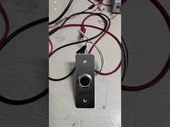 Interruptor de salida de acero inoxidable del botón del grueso de 2m m Touchless