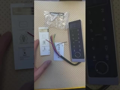 Pantalla OLED Tuya WIFI APP teclado táctil Control de acceso de huellas dactilares a prueba de agua
