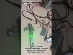Cilindro de llave de cerradura eléctrica de ahorro de energía con indicación LED JS-210SLD Larga vida útil