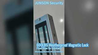 Maglock resistente a la intemperie de 600 libras para cualquier puerta exterior