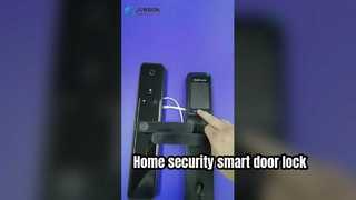 Cerraduras de puerta elegantes de la huella dactilar del App de WIFI Tuya con la cámara de la mirilla
