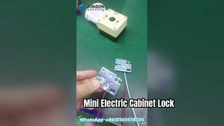 JUNSON Security · JS-4052/S Mini Cerradura Eléctrica para Gabinete