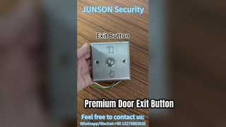 Botón pulsador de salida de control de acceso duradero para puertas seguras